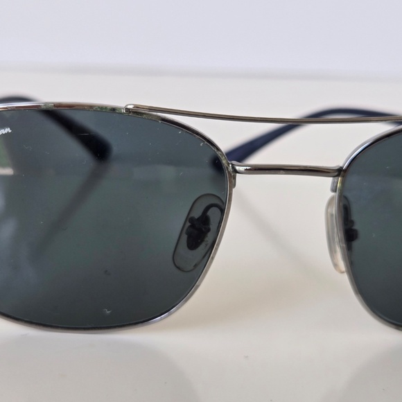 Ray-Ban Gunmetal Frame Sunglasses Blue Lens - Picture 12 of 13